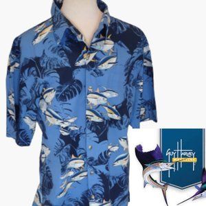 🔥 Men's Guy Harvey Hawaiian Camp Shirt 🔥